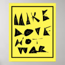 Search for make love not war posters Peace