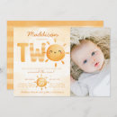 Search for you are my sunshine birthday invitations Cute