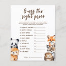 Search for woodland animals baby shower games Autumn