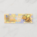 Recherche de abeille mignonne cartes visite Bourdon