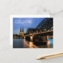 Recherche de cathédrale de cologne cartes postales Paysage urbain