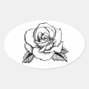 Search for rose tattoo stickers Black and white