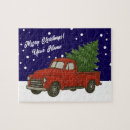 Search for red truck puzzles Retro