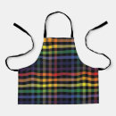 Search for tartan design aprons Chequered pattern