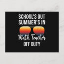 Search for maths teacher postcards School