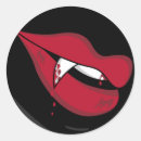 Recherche de dents vampire autocollants Horreur