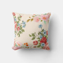 Search for beige floral pillows Watercolor flowers