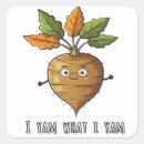 Recherche de patate douce autocollants Panier végétal