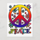 Search for flowers peace sign postcards Flower power
