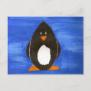 Search for baby penguin cartoon postcards Bird