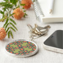Search for floral pattern keychains Geometric