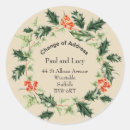 Recherche de houx de noël autocollants Vert