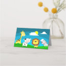 Search for animal place cards Giraffe