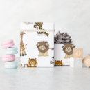 Search for jungle lion wrapping paper Giraffe
