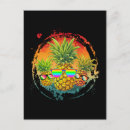 Recherche de ananas drôle cartes postales Été