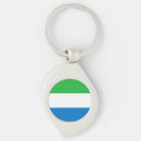 Search for sierra keychains Sierra leone flag