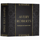 Search for floral design binders Gold