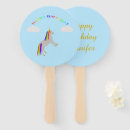 Search for rainbow hand fans Magical