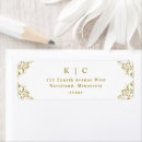 Search for antique gold return address labels Classic