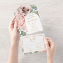 Search for peach and green wedding invitations For her