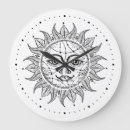 Search for black and white face clocks Minimal