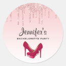 Search for pink high heels stickers Bachelorette party