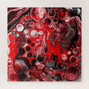 Search for red black white puzzles Modern