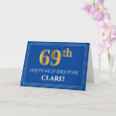 Recherche de 69 ans anniversaire cartes Pour tous