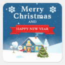 Search for small town stickers Festive