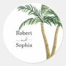 Search for watercolor tree wedding stickers Beach