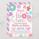 Search for donut birthday invitations Two sweet birthday