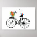Search for old bicycle posters Floral