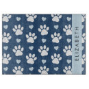 Recherche de chien planches à découper Motif de pattes