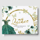 Search for emerald green guest books Floral