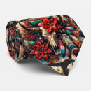 Search for christmas skulls ties Red