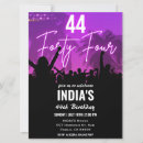 Search for 44th birthday invitations Pink
