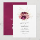 Search for burgundy and blush wedding invitations Gold