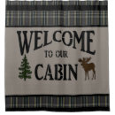 Search for cabin shower curtains Lodge