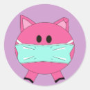 Search for influenza stickers Piggy