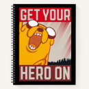 Search for kids cartoon show notebooks Jake the dog