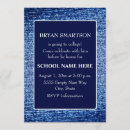 Search for blue denim invitations Simple