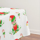 Search for elf christmas tablecloths Elves
