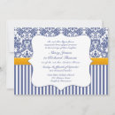 Search for blue damask wedding invitations Floral