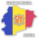 Recherche de andorra autocollants Drapeaux du monde