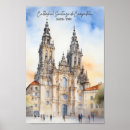 Recherche de santiago de compostela posters Galice