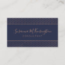 Search for navy and rose gold business cards Stylish