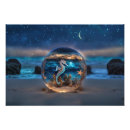 Recherche de orbite posters Surréaliste