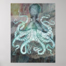 Search for octopus posters Nautical