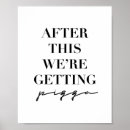 Search for pizza posters Modern