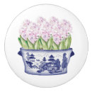 Search for chinoiserie knobs and pulls Blue and white